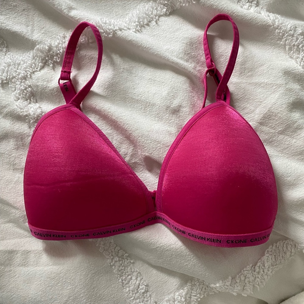 Calvin Klein CK One Glisten Lightly Lined Soft Bra